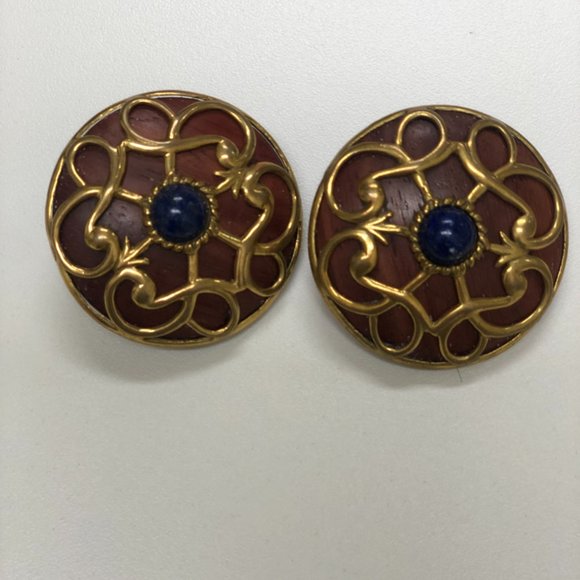 ISABEL CANOVA VINTAGE EARRINGS - Picture 1 of 2